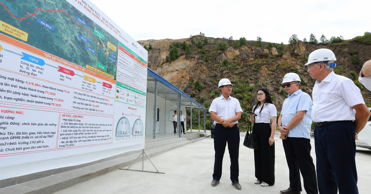 Đèo Cả dự kiến huy động 400 người, hơn 100 máy móc, tổ chức 12 mũi thi công cho dự án cao tốc 23.940 tỷ đồng giúp kết nối Việt Nam và Lào