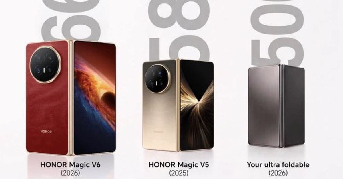 HONOR đăng ảnh "khịa" Galaxy Z Fold8 giờ mới có pin 5.000mAh