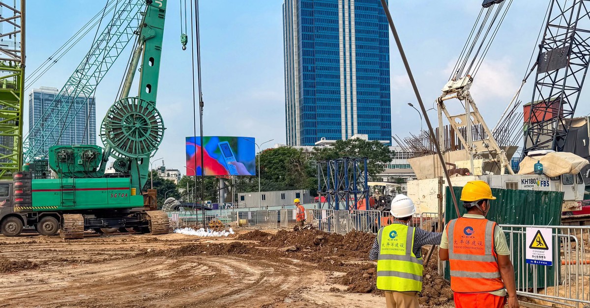 Tuyến metro 72.300 tỷ đồng có sự tham gia của Tập đoàn xây dựng hàng đầu Trung Quốc vừa bắt đầu hạng mục quan trọng