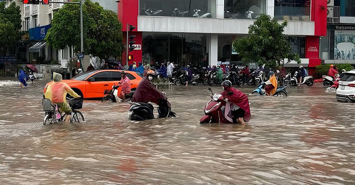 Tin mới về đợt mưa lớn tại Bắc Bộ
