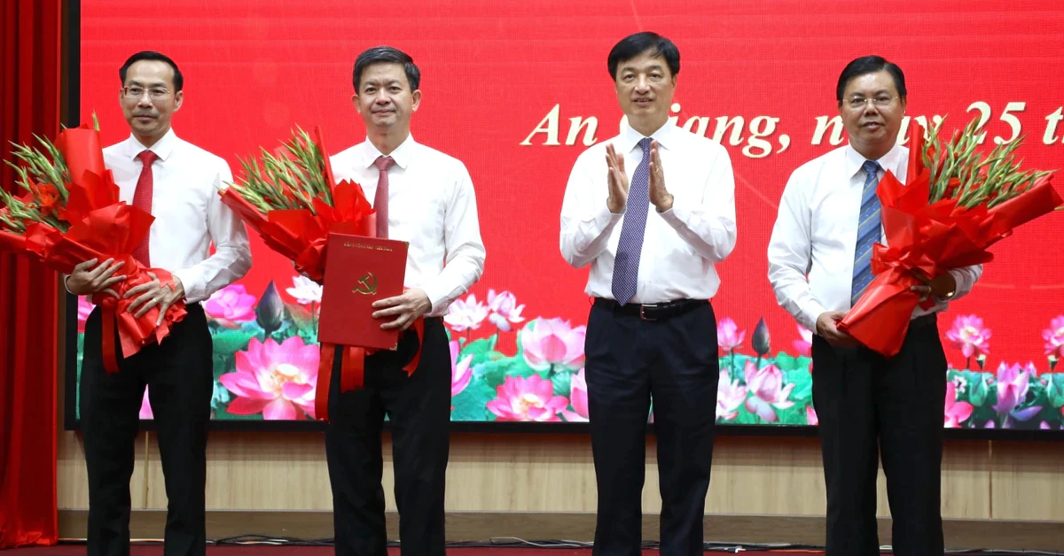 Ông Lê Quang Tùng giữ chức Bí thư Tỉnh ủy An Giang