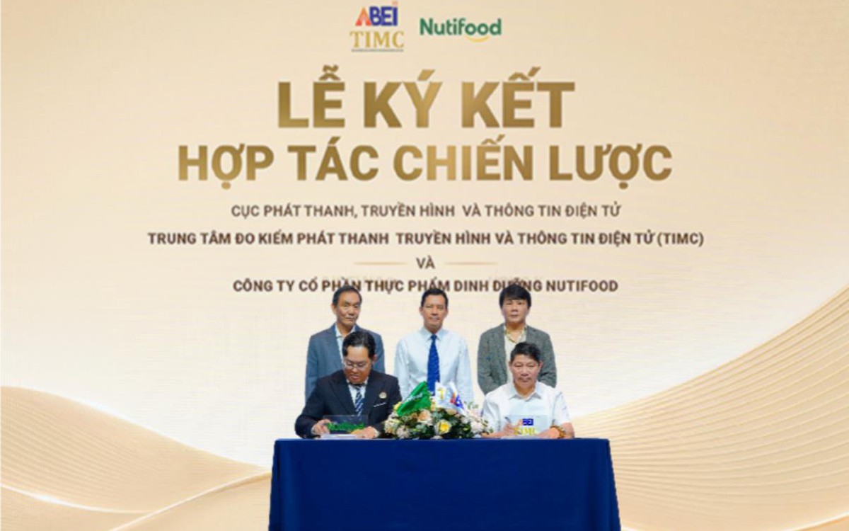 Nutifood hợp tác đào tạo nguồn nhân lực truyền thông số