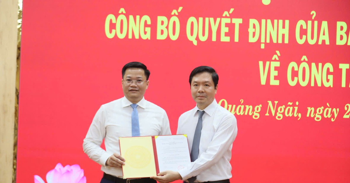 Thứ trưởng Bộ Tài chính Nguyễn Đức Tâm giữ chức Phó Bí thư Tỉnh ủy Quảng Ngãi