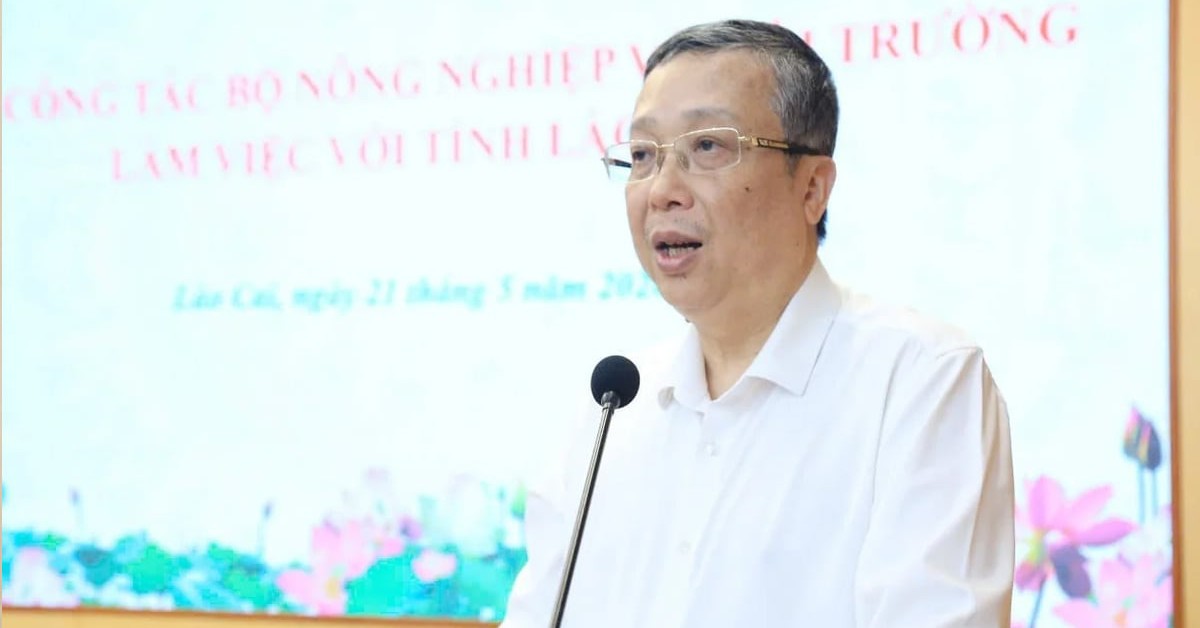 Khai trừ Đảng Thứ trưởng Bộ Nông nghiệp và Môi trường Hoàng Trung
