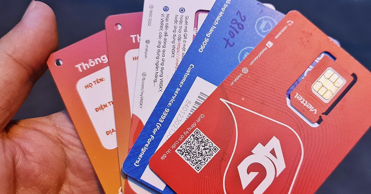 Cố tình sử dụng SIM do người khác đứng tên sẽ bị phạt đến 50 triệu đồng