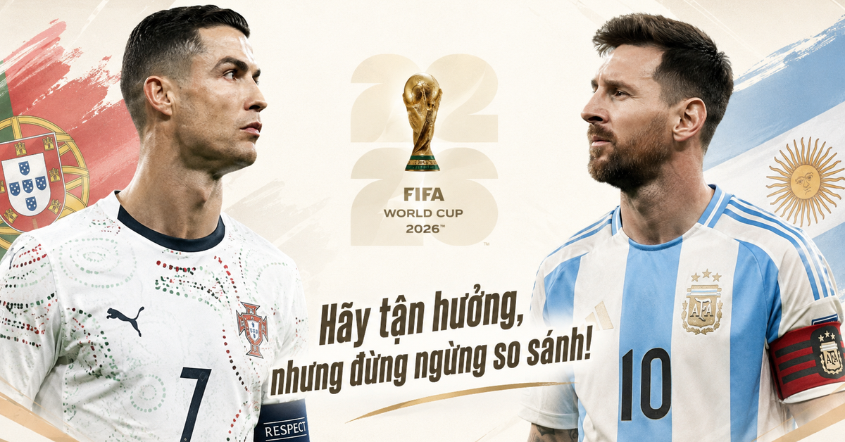 Ronaldo lại “khiêu chiến” Messi: Hãy tận hưởng, nhưng đừng ngừng so sánh!
