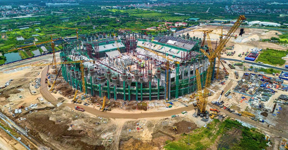 Siêu sân vận động lớn thứ hai Việt Nam sắp lắp đặt hệ mái vòm đóng mở tự động đầu tiên cả nước: Khủng cỡ nào?