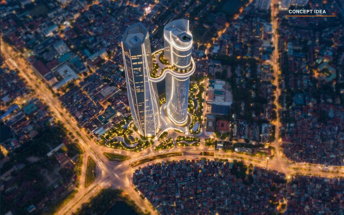 Thaiholdings bắt tay công ty của Vingroup xây tòa tháp đôi 99 tầng cao nhất thế giới, vốn đầu tư 3 - 3,5 tỷ USD