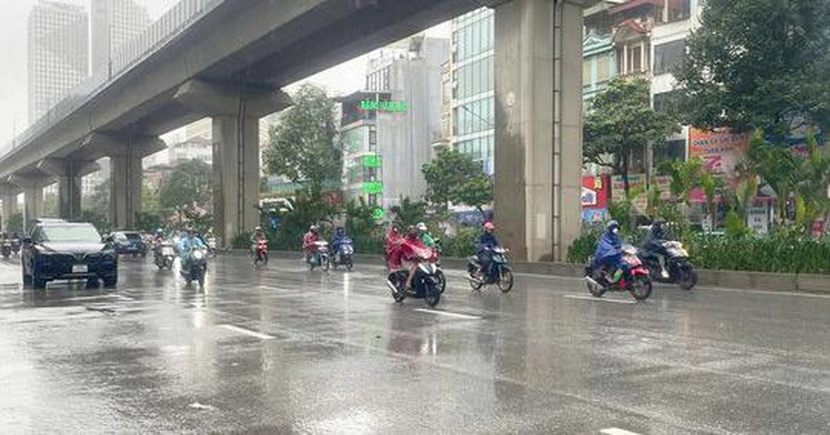 Tin mới về đợt mưa to kéo dài trong nhiều ngày tới ở Bắc Bộ
