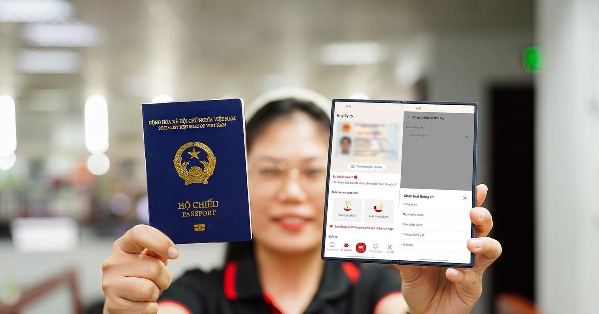 Thông tin quan trọng về hộ chiếu tích hợp trên VNeID tất cả người dân cần biết