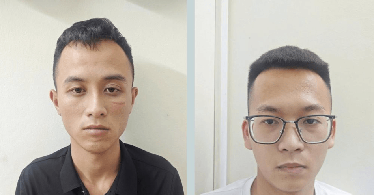 Hai thanh niên SN 2002, 2004 vừa bị công an bắt vì loạt giao dịch chuyển khoản với nội dung sau: Toàn bộ người dân cần chú ý