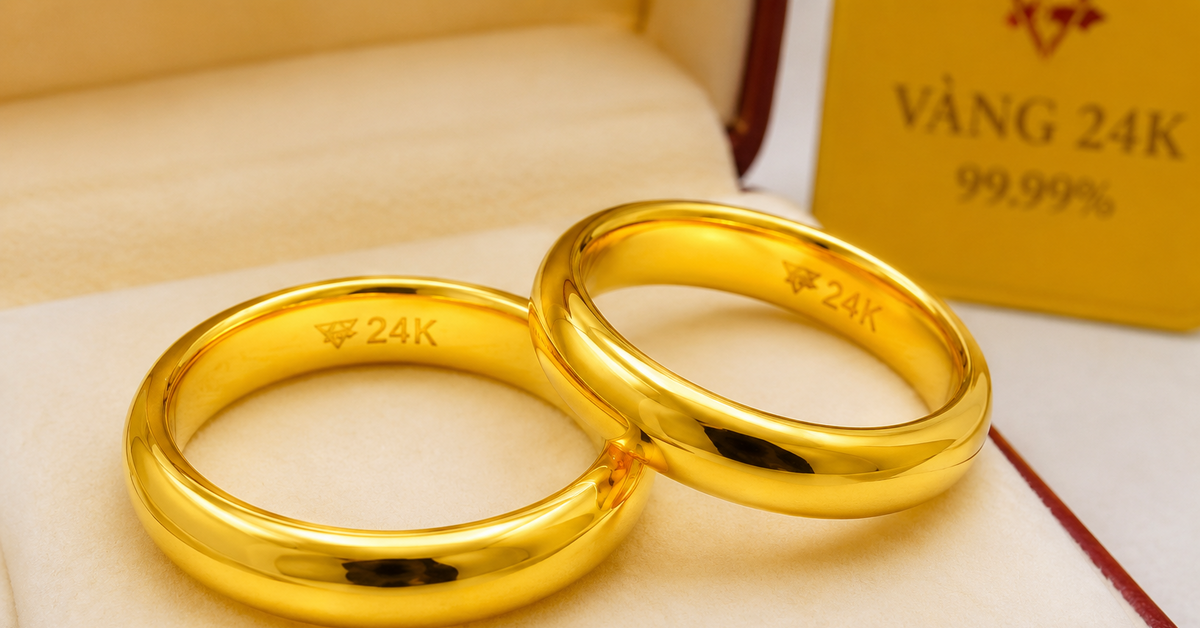 Giá vàng nhẫn trơn PNJ 9999 hôm nay 7/7/2026 bao nhiêu 1 chỉ?
