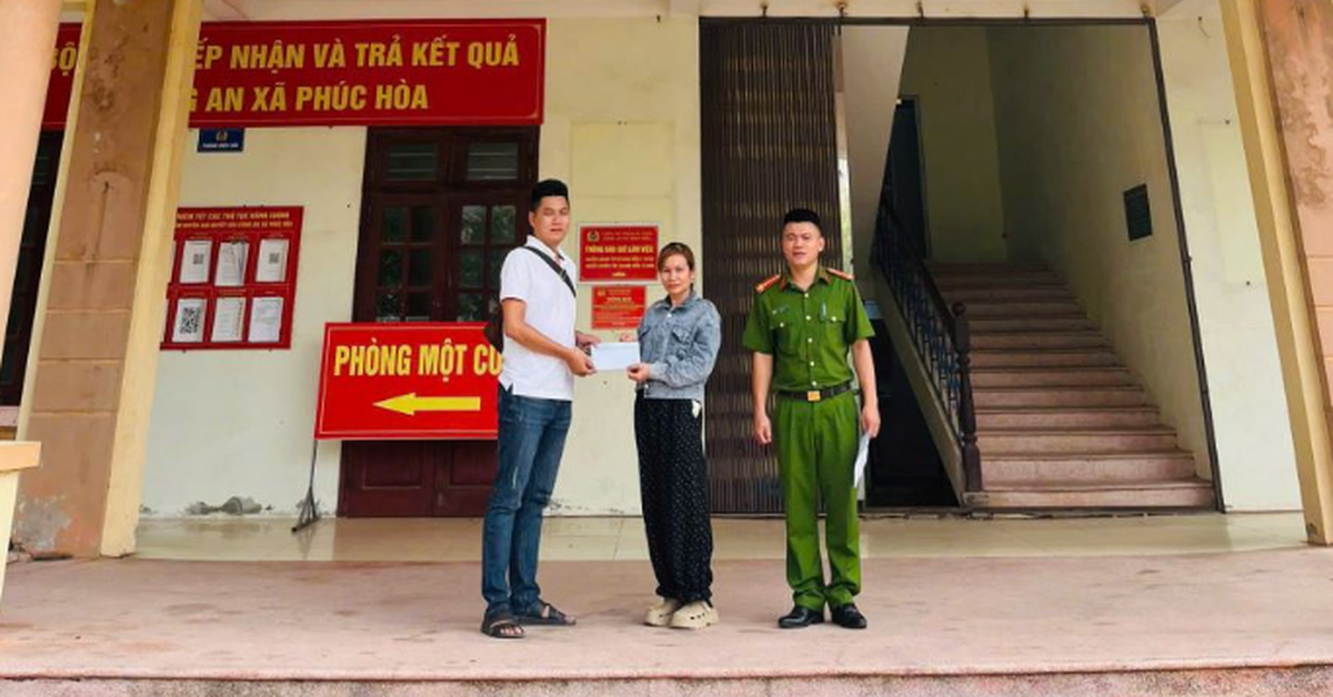 Điều tra giao dịch chuyển khoản 264.908.000 đồng từ tài khoản Techcombank sang MB, công an mời người đàn ông SN 1992 đến trụ sở làm việc