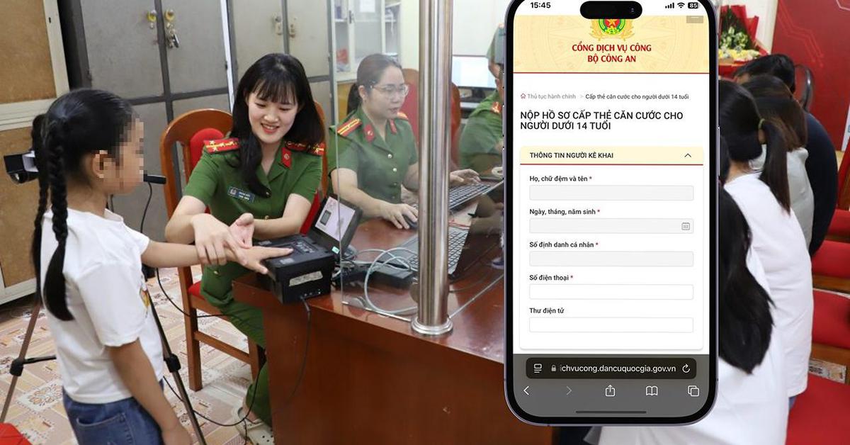 Tất cả người dân cả nước chú ý quy định mới nhất về căn cước công dân trẻ em
