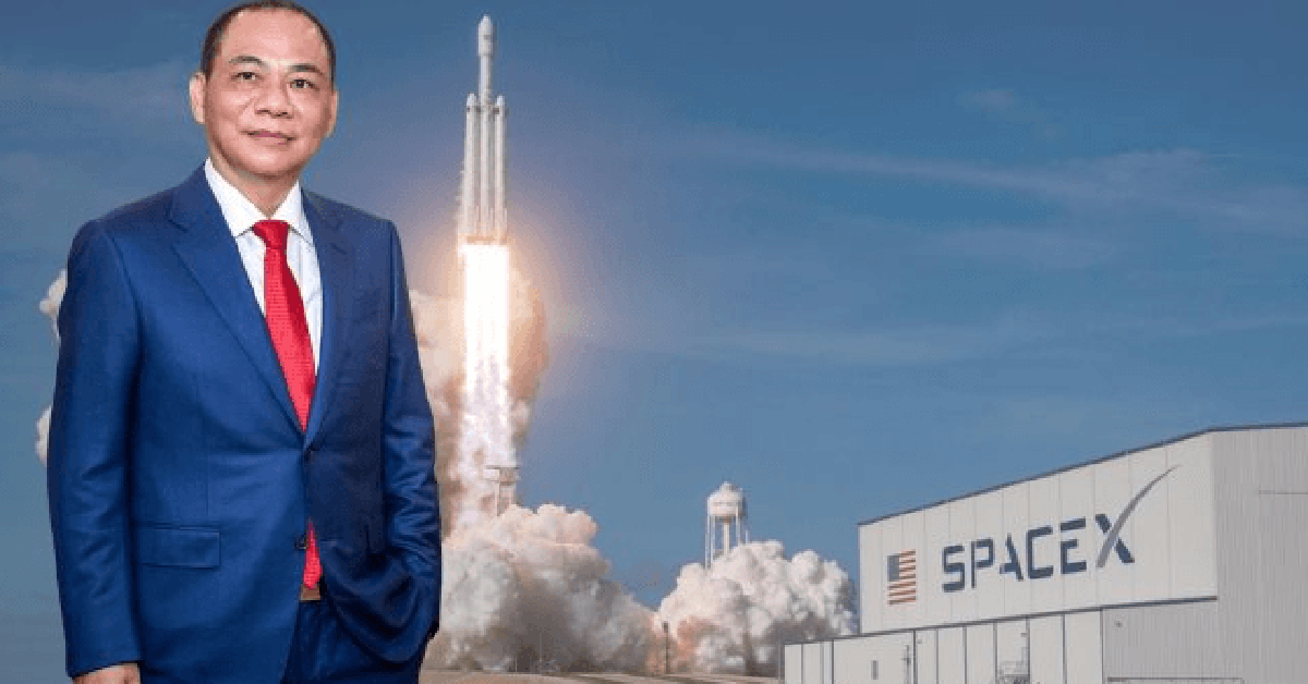 Ông Phạm Nhật Vượng thuê SpaceX của Elon Musk phóng vệ tinh: “Mỏ vàng” 1000 tỷ đô phía sau là gì?