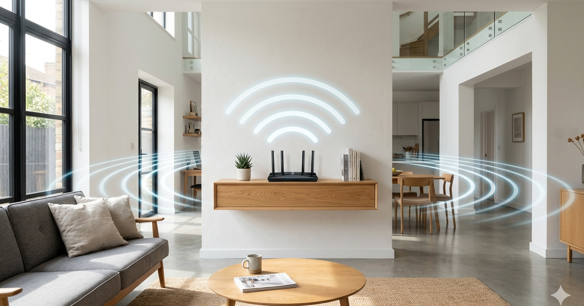 Vì sao wifi trong nhà ở rất gần nhưng tín hiệu lại yếu hơn của hàng xóm?