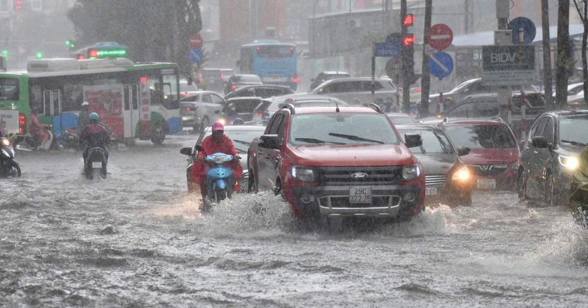 Miền Bắc sắp có mưa to, kết thúc nắng nóng