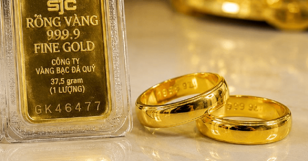 Cập nhật giá vàng 13/8 tại SJC, Phú Quý, Bảo Tín Mạnh Hải: Vàng nhẫn "nổi sóng"