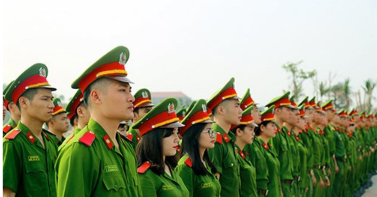 Điểm chuẩn các trường, học viện công an nhân dân 2026