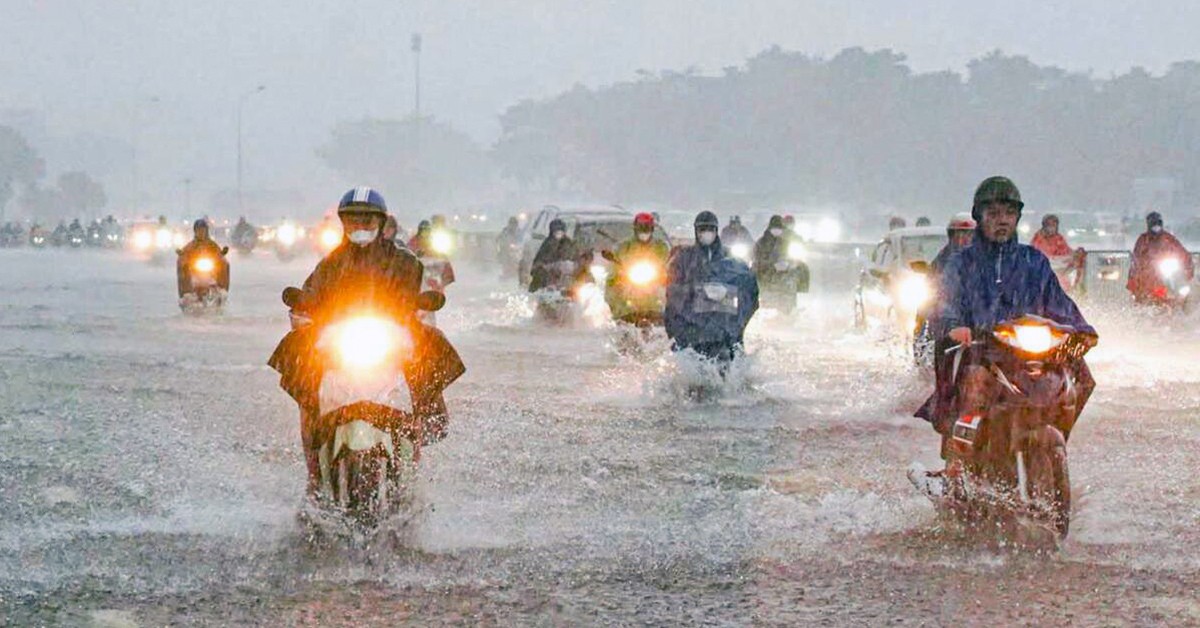 Dự báo thời tiết 14/8: Miền Bắc mưa lớn từ chiều, kết thúc đợt nắng nóng