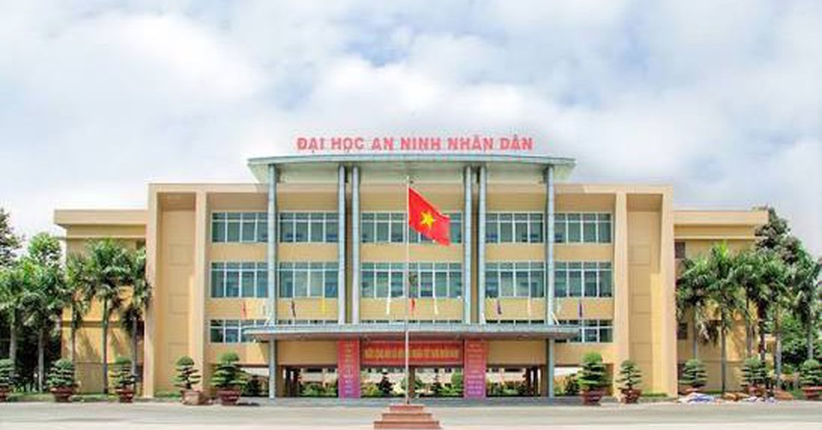 Điểm chuẩn 2026 Đại học An ninh nhân dân