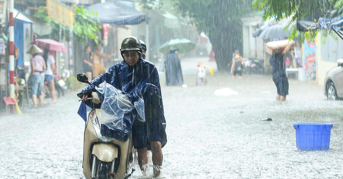 Dự báo thời tiết 3/8: Miền Bắc có nơi mưa to đến rất to, đề phòng dông lốc