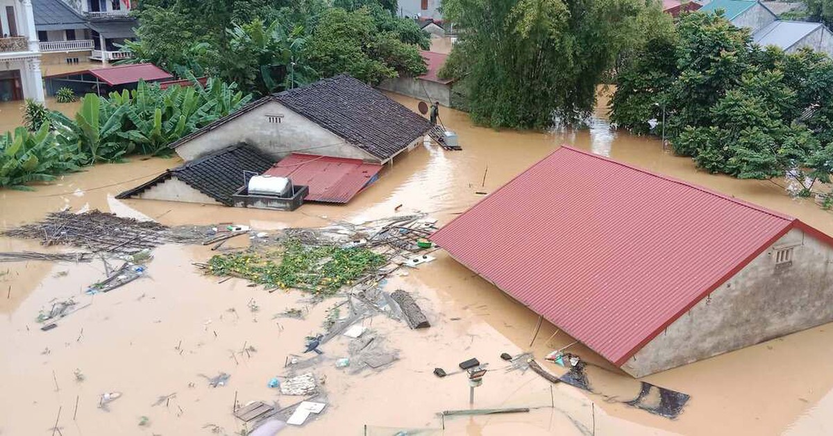 Lũ vượt báo động 3, làm ngập hơn 3.600 ngôi nhà ở Lạng Sơn