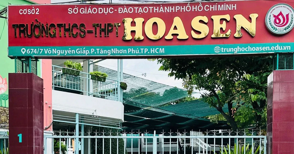 Buộc cơ sở 2 Trường Hoa Sen dừng hoạt động sau phản ánh thu tiền "giữ chỗ"
