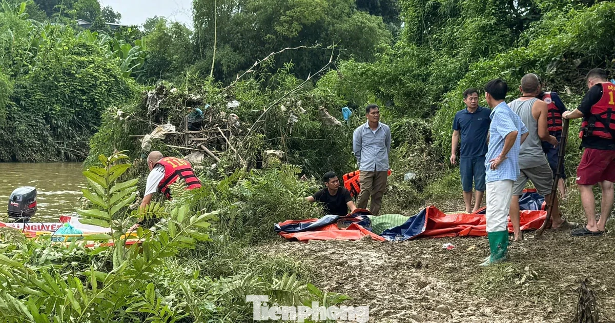 Tìm thấy 1 nạn nhân vụ lật thuyền tại Thái Nguyên