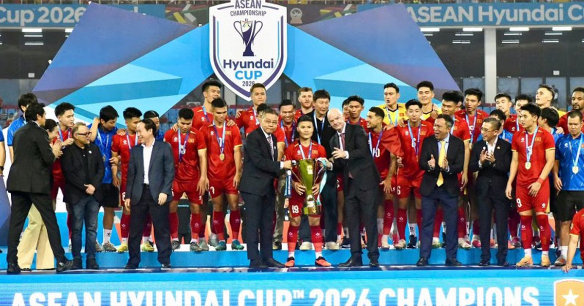 Danh sách các khoản tiền thưởng cho đội tuyển Việt Nam sau chức vô địch: Mỗi cầu thủ được thưởng riêng 40 triệu đồng