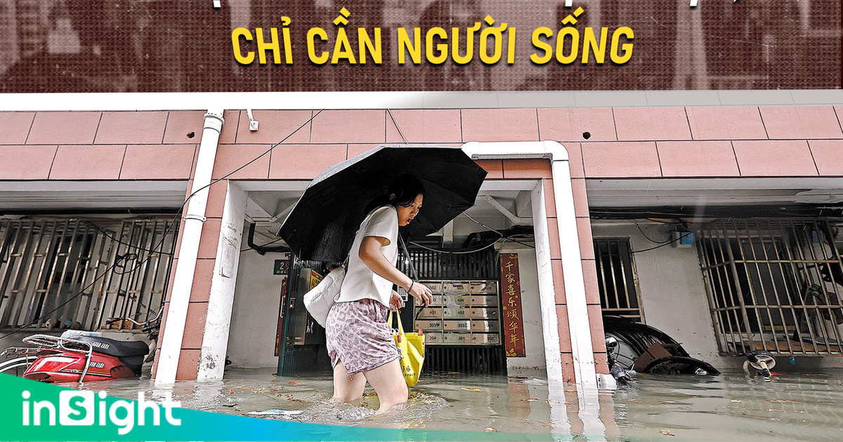 Thành phố hiện đại nhất Trung Quốc mưa lớn vẫn ngập như thường, Việt Nam dềnh nước xin đừng "khắt khe"?