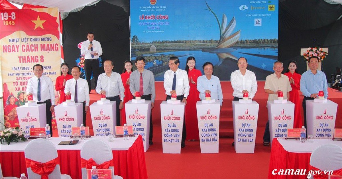 Một tỉnh ở Việt Nam khởi công công trình mang tính biểu tượng hơn 21 tỷ đồng, rộng gần 1,5 ha