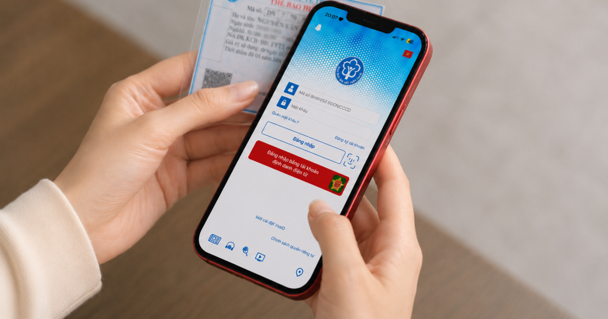 Chi tiết cách thêm thẻ BHYT của con vào VssID năm 2026 cho phụ huynh