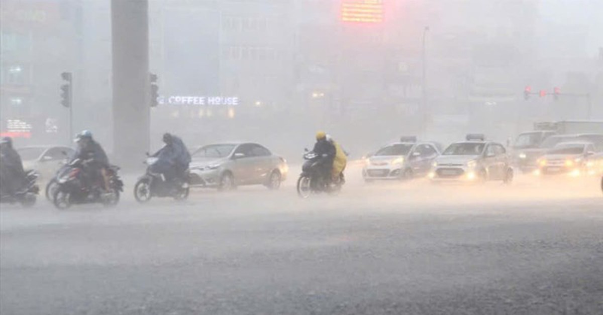 Tin mới nhất về thời điểm miền Bắc xuất hiện mưa to đến rất to trong kỳ nghỉ lễ