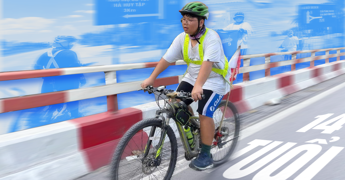 “Bị ném đá dữ dội” vì cho con nhỏ đạp xe 1.200 km xuyên Việt một mình