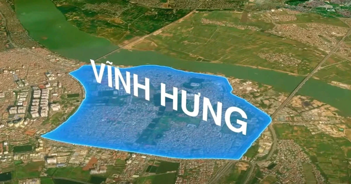 Có gì tại dự án tái thiết đô thị gần 500ha giáp Trục đại lộ sông Hồng
