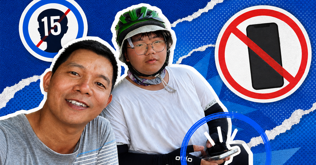 “Người cha đặc biệt” cấm con dùng điện thoại trước 15 tuổi