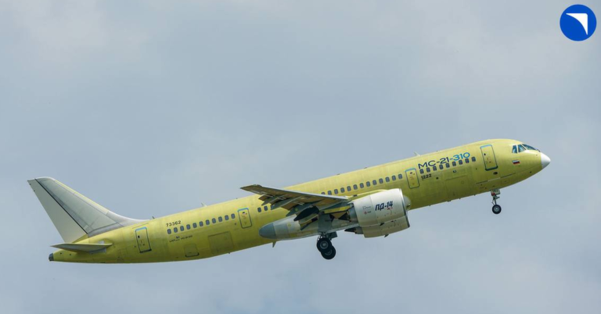 MC-21 chế tạo hoàn toàn bằng linh kiện Nga bay thử nghiệm lần đầu tiên