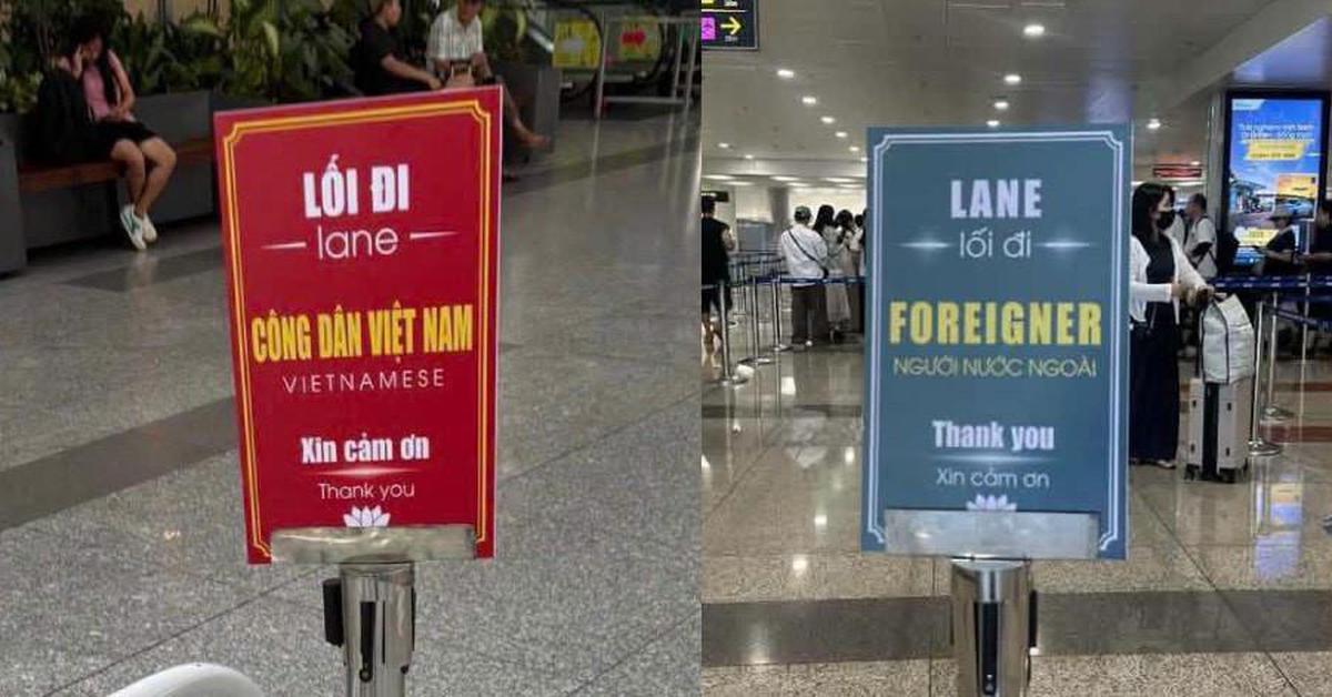 Từ đầu tháng 8: Sân bay Nội Bài có làn xuất nhập cảnh riêng cho khách Việt