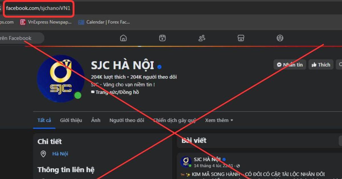 SJC phát cảnh báo tới toàn bộ khách hàng