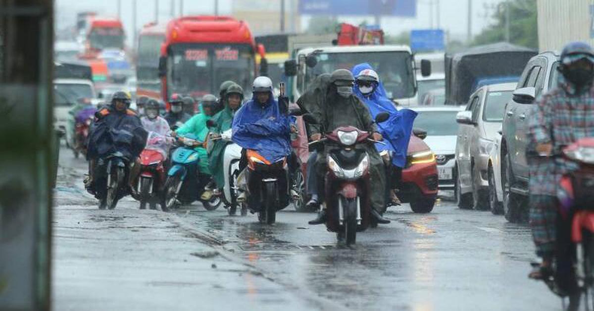 Ngày mai, nhiều tỉnh thành tại Bắc Bộ có mưa to đến rất to