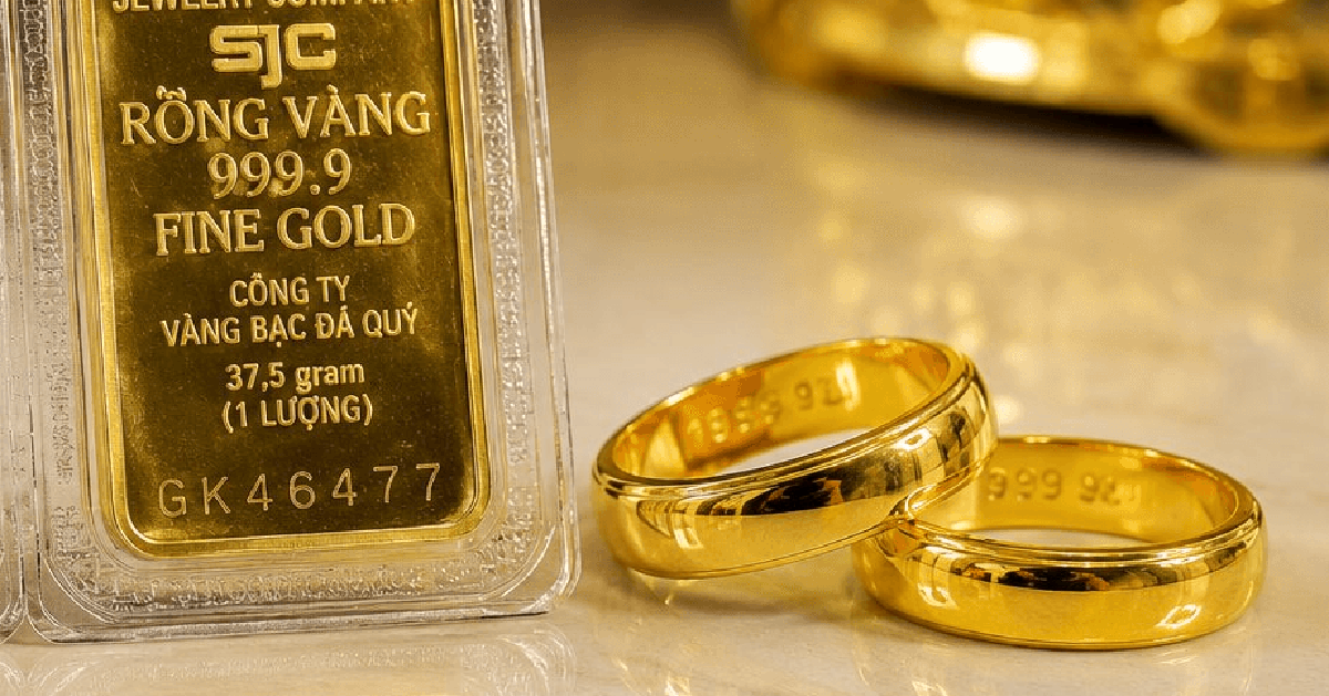 Giá vàng hôm nay 6/8 bật tăng phá đỉnh, vàng nhẫn vượt 144 triệu đồng
