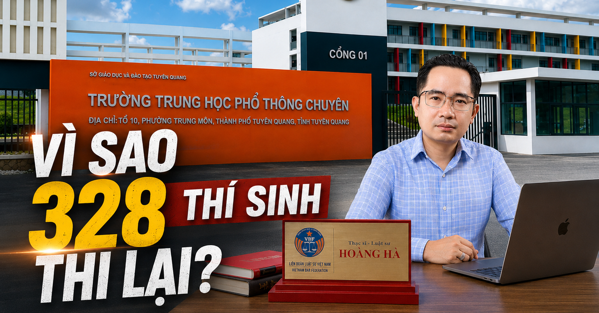 Gian lận thi cử ở Tuyên Quang: Tổ chức thi lại không phải là biện pháp xử lý kỷ luật 328 thí sinh
