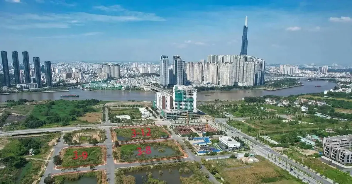 TPHCM sửa kế hoạch đấu giá 8 lô đất tại Khu đô thị mới Thủ Thiêm