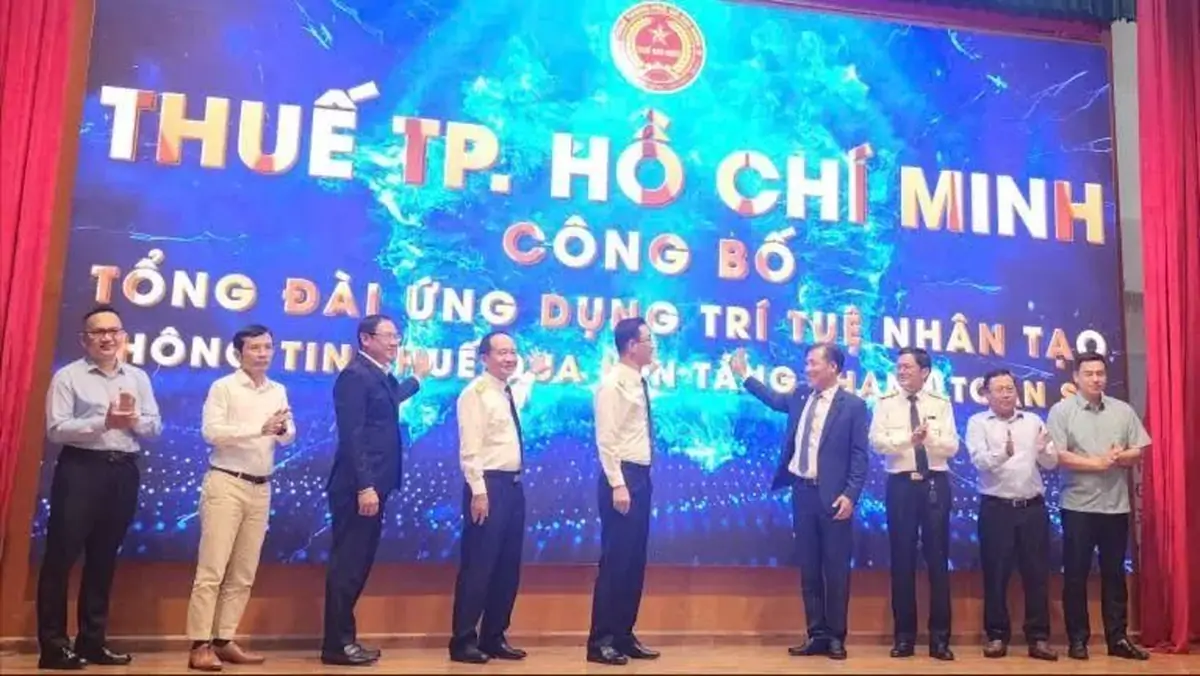 Thuế TPHCM ra mắt Tổng đài AI hỗ trợ 90% thắc mắc của người nộp thuế