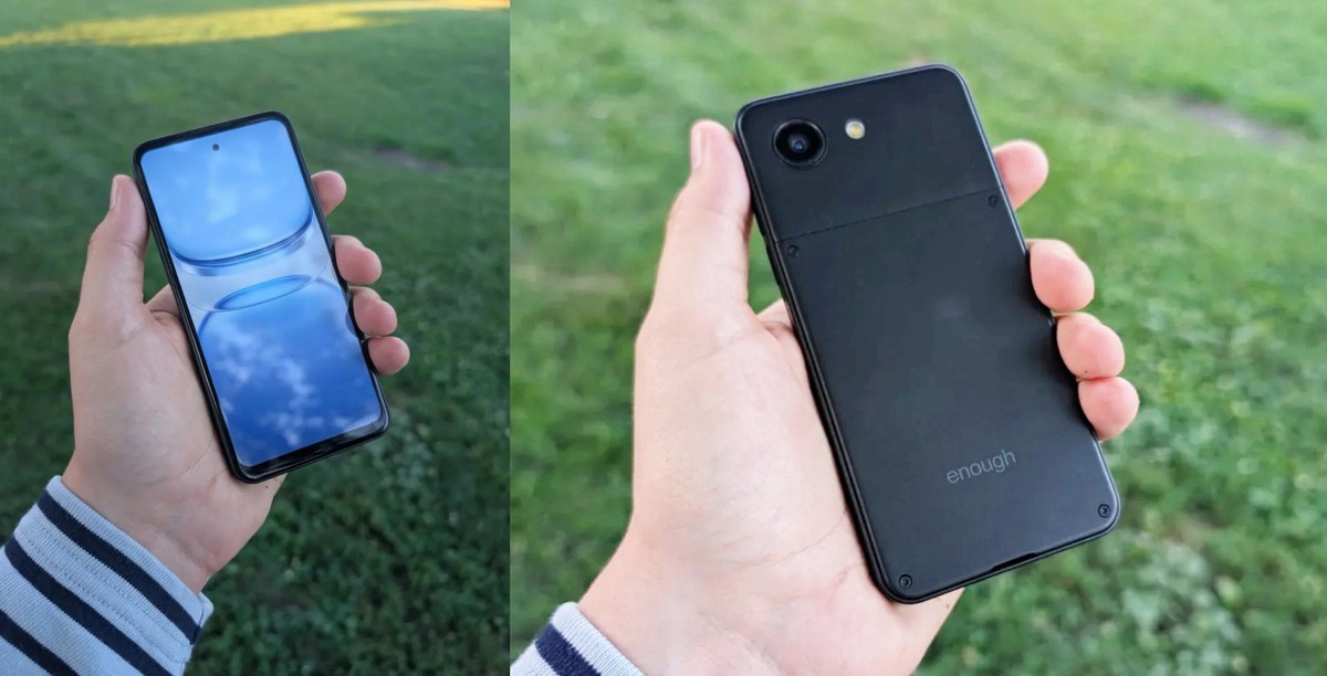 Điện thoại này tên là "Đủ": Nhỏ gọn như iPhone mini, pin tháo rời, có thẻ nhớ, đang cần 20.000 người góp vốn