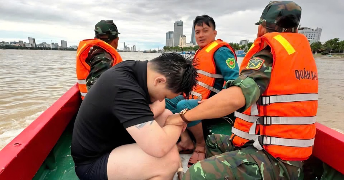 Nam thanh niên đuối nước trên sông Hàn, may mắn gặp bộ đội đang tập huấn