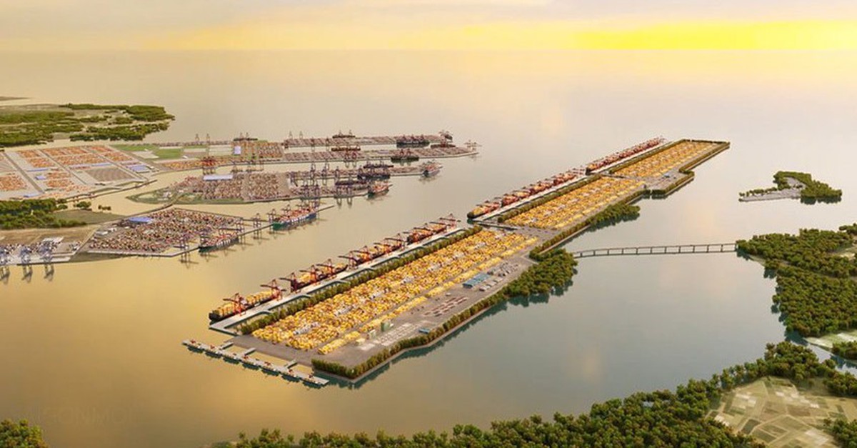 Ngay tháng sau sẽ khởi công siêu cảng gần 5 tỷ USD, đủ sức đón được tàu container lớn nhất thế giới