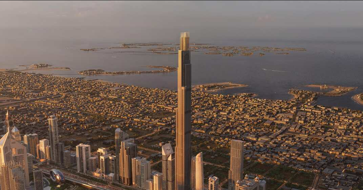 Tòa tháp cao gấp 1,5 lần Landmark 81 đang được xây dựng: Cao 725 m, riêng hợp đồng thép trị giá 7.700 tỷ đồng, dự kiến năm 2030 hoàn thành