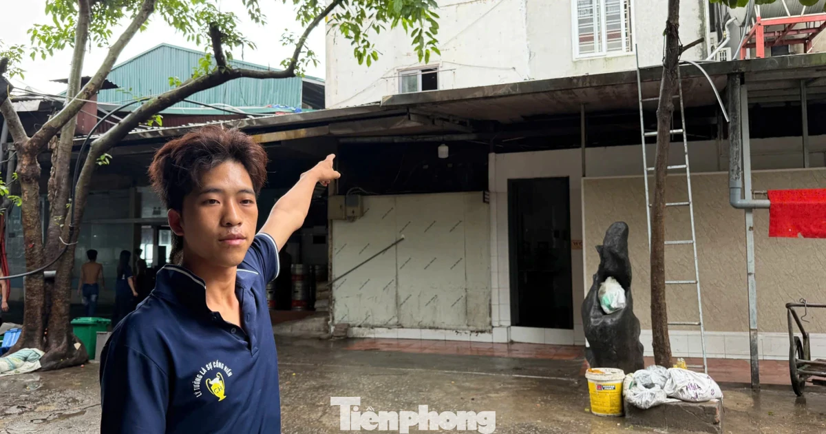 Nhân chứng kể giây phút giải cứu 3 người trong vụ cháy nhà ở Hà Nội